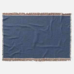 Faux Blue Jeans Fabric Throw Blanket Deken