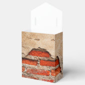 faux brick patroon party bedankdoosjes (Geopend)