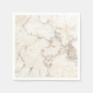 Faux Brown Marble Servet