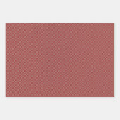 Faux Brown & Red Kraft Paper With Multi Patterns (Voorkant 2)
