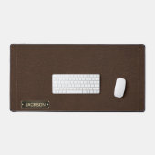 Faux Brown Stitch Leather - Personnaliser (Clavier et souris)