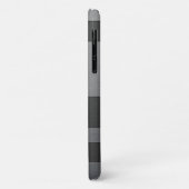 Faux Brushed Steel - Jouw naam toevoegen Case-Mate iPhone Case (Achterkant/links)