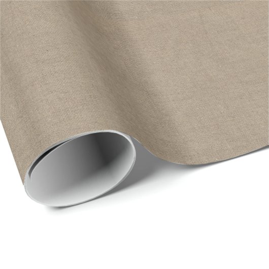 Faux Burlap Cadeaupapier (Rol Hoek)