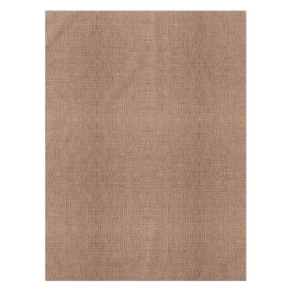 faux burlap donkerbruin tafelkleed