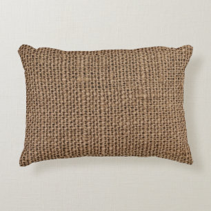 Faux Burlap gestructureerd patroon Accent Kussen