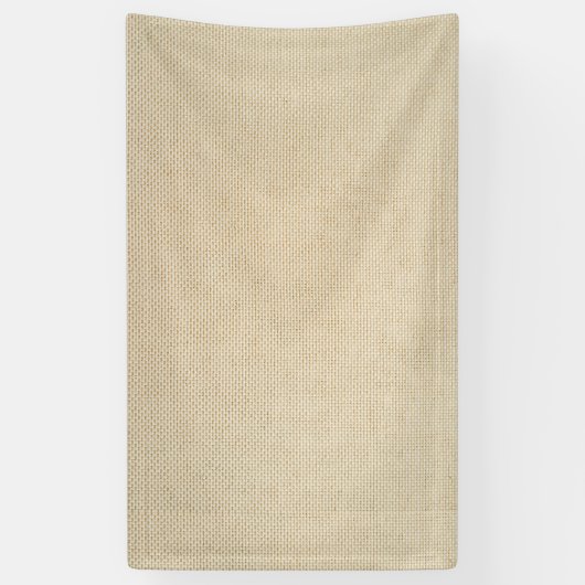 Faux burlap patroon spandoek (Verticaal)