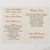 FAUX-burlap, rode broche, tweeledig weddenschap (Achterkant)