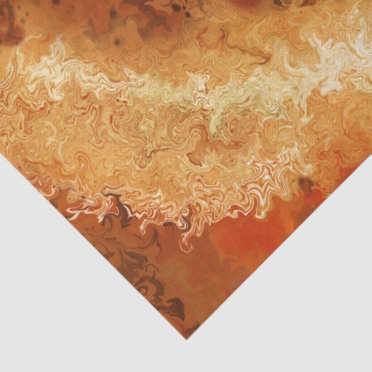 Faux Burled Walnut Pattern Tissuepapier (Detail)