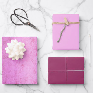 Faux Burst van Pink Velvet Inpakpapier Vel
