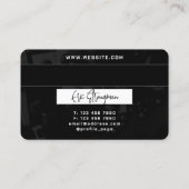 Faux carte de crédit regarde carte de visite de fi (Dos)