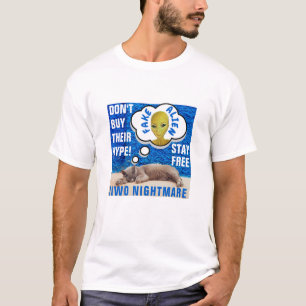 Faux cauchemar Alien (léger) T-shirt