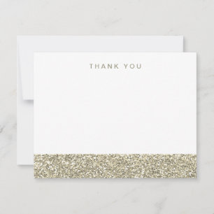 Faux Champagne Paillettes Merci