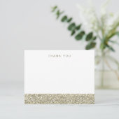 Faux Champagne Paillettes Merci (Debout devant)