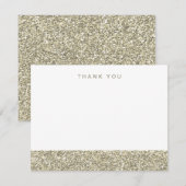 Faux Champagne Paillettes Merci (Devant / Derrière)