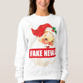 Faux chandail de pullover de Père Noël de (Devant)
