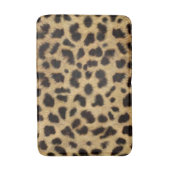 Faux Cheetah Skin Bathroom Mat (Voorkant Verticaal)