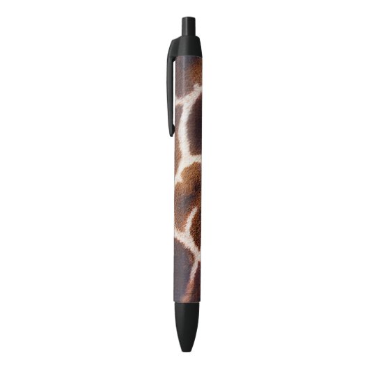 Faux Cheveux africains en girafe sur stylo noir (Haut (Vertical))