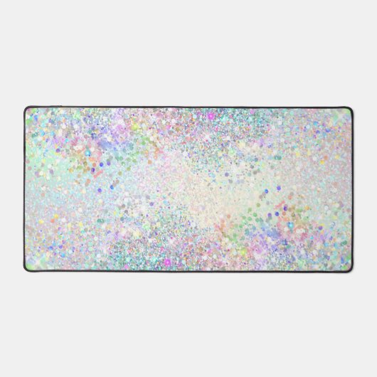 faux chunky glitter bureaumat (Voorkant)