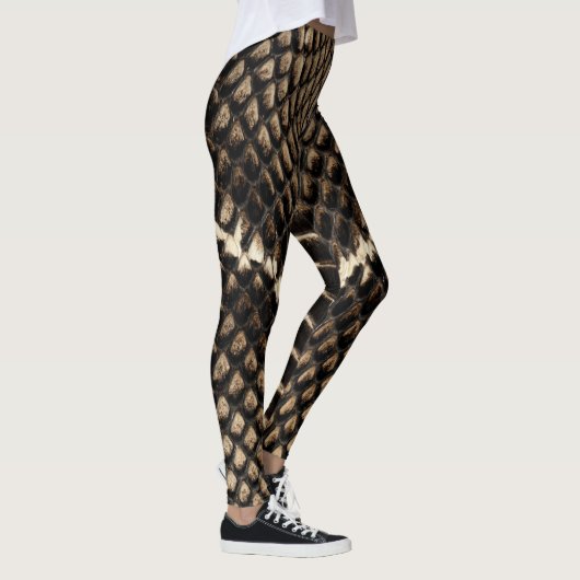 Faux Cobra Snake Skin Leggings (Rechts)