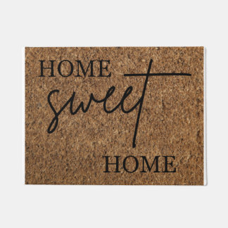  Faux Coir Home Sweet Home Deurmat