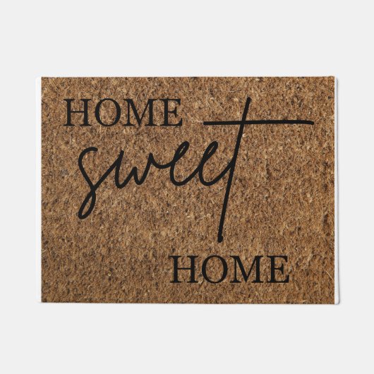 Faux Coir Home Sweet Home Deurmat (Voorkant)
