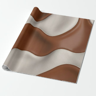 Faux Cow Leather Popular Luxury Elegant Collection Cadeaupapier