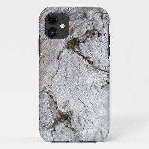 Faux Cracked Driftwood iPhone 11 Hoesje