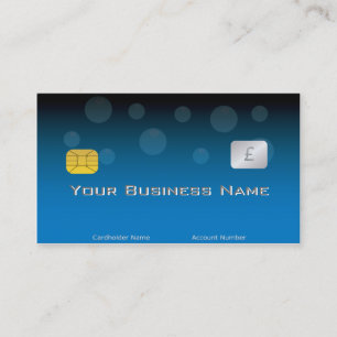 Faux Creditcard Professional Visitekaartje