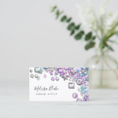 faux cristaux et carte de visite de parties scinti (Debout devant)