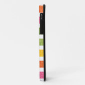 Faux Croc Multi Stripe Case-Mate iPhone Case (Achterkant/links)