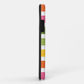 Faux Croc Multi Stripe Case-Mate iPhone Case (Achterkant/rechts)