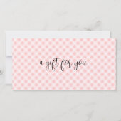 Faux Crochet Coquette Cupcake Gift Certificate (Voorkant)