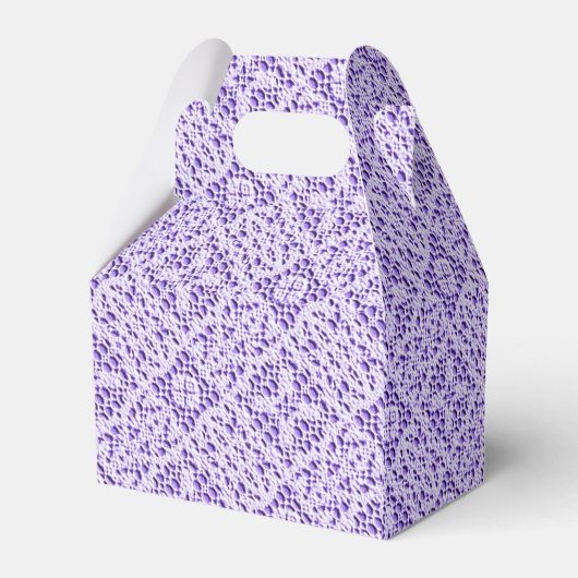 Faux Crochet Mauve Bedankdoosjes (Achterkant)