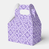 Faux Crochet Mauve Bedankdoosjes (Voorkant Zijde)