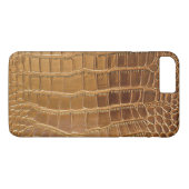 Faux Crocodile Leather Animal Skin Pattern Case-Mate iPhone Case (Achterkant (Horizontaal))