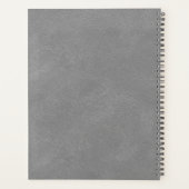 Faux cuir aspect gris rose or Monogram 2024 (Dos)