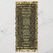 Faux Diamond and Gold Glitter look Programma (Achterkant)