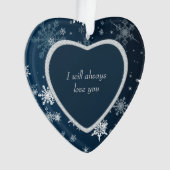 Faux Diamond Heart Flocon De Neige Vous Me Mariere (devant)