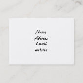 Faux Diamond Plating Background Visitekaartje (Achterkant)