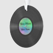 Faux disque vinyle fait sur commande (devant)