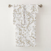 Faux d'or et marbre gris (En situation)