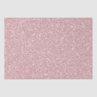 Faux Dusty Roos Glitter Tissuepapier