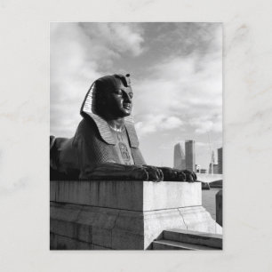 Faux-Egyptian sphinx, Londres UK Carte postale