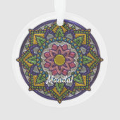 Faux Enamel Mandala Monogrammé (dos)
