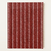 Faux fils tissés rouges   (Dos)