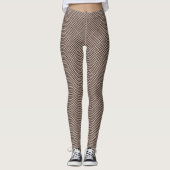 Faux Fishnet Punk Goth Leggings (Devant)