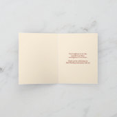 FAUX Flaps Gouden Jubileum Dankkaart (Binnen)