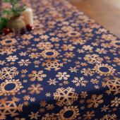 Faux Flèche-neiges en cuivre Nappe bleu marine