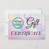 faux foil opal gift (Voorkant)