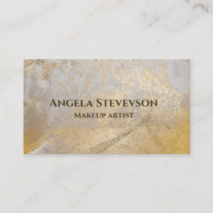 faux folie gold visitekaartje